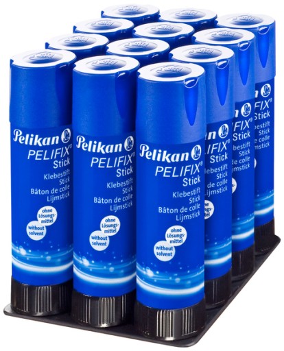 Lepiaca tyčinka 40g Pelikan Školská lepiaca tyčinka Tuhé lepidlo pre deti
