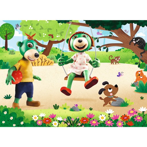 PUZZLE 20 MiniMaxi Trefliki TREFLIK FAMILY Trefl 21154