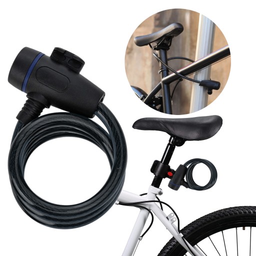 BIKE LOCK BIKE LOCK KÁBEL S KĽÚČOM DLHÝ 1 meter
