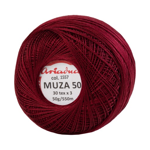 Nici Muza 50 50g Ariadna 1557 Burgundsko - NAJVÄČŠÍ VÝBER FARIEB