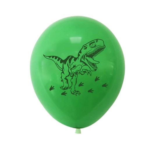 LATEXOVÝ BALÓN DINOSAUR HELIUM NA NARODENINOVÝ PLES 10 KS