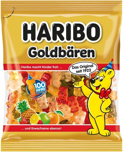 Haribo GOLDBAREN zlaté medvede želé fazuľky 175g