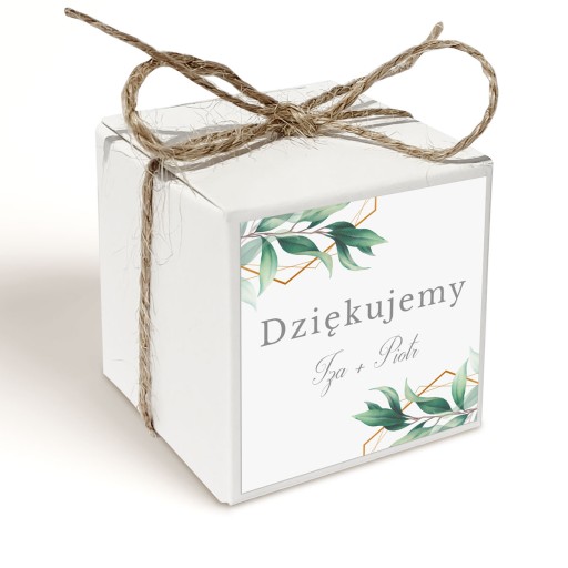 Darčeková krabička 2 fudges VZORY PERSONALIZÁCIE