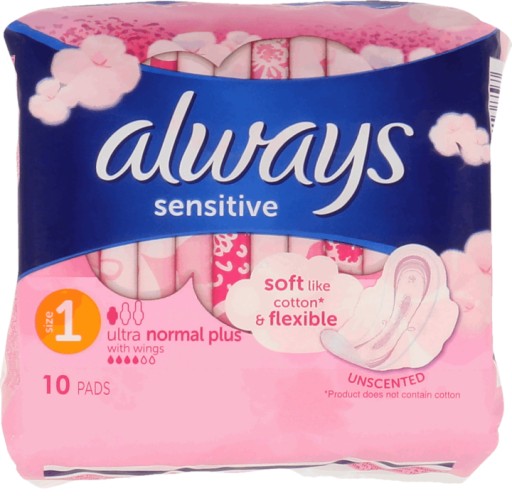 VŽDY ULTRA 10 SOFT NORMAL PLUS hygienické vložky