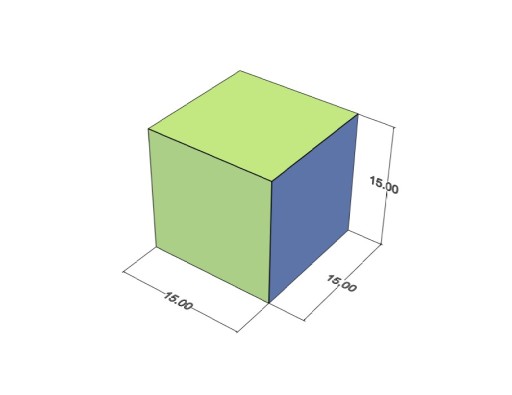 Neodymový tanierový magnet MPŁ 15x15x15 N48