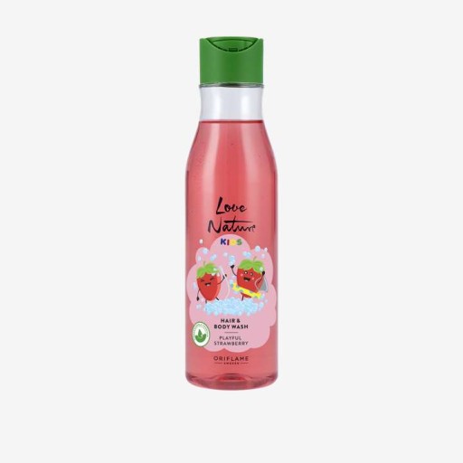 Oriflame Love Nature Kids Playful Strawberry gél na umývanie tela a vlasov