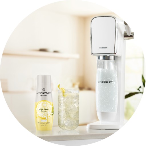 SodaStream Elderflower Zero sirupový koncentrát z čiernej bazy na vodu 440ml
