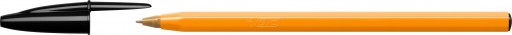 BIC ORANŽOVÉ ORIGINÁLNE guľôčkové pero FINE, 0,8 mm ČIERNA x 10