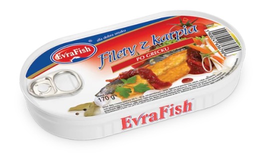 GRÉCKE FILETKY, EvraFish v konzerve 170g