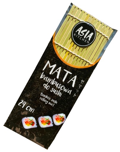 Asia Kitchen Bamboo Sushi Mat 24x24cm Pro
