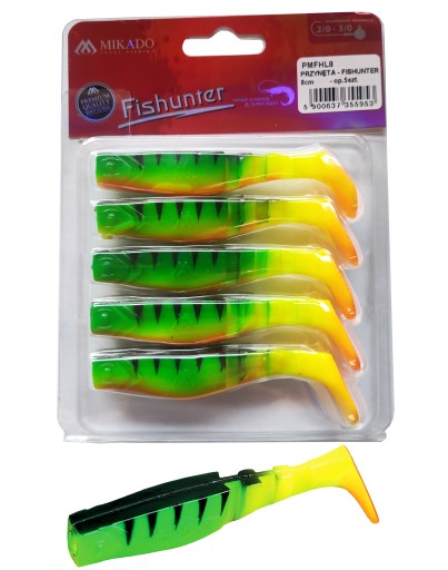 MIKADO FISHUNTER nástraha na kopyto 8cm 335 5 kusov