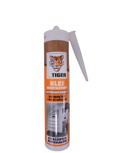 Tiger rýchloschnúce montážne lepidlo 260ml
