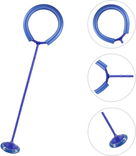 HULA HOP NA NOHEJ ŠVIHADLO SVIETIACE LED HRAČKA PRE DETI FARBY