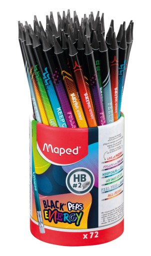 HB ENERGY MAPED Ceruzka S GUMA WZ6