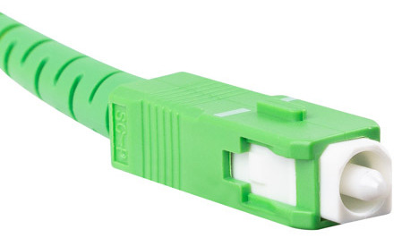 SM SC/APC-SC/APC prepojovací kábel z optických vlákien, 2,5 m