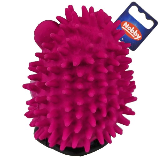 Toy Hedgehog Teether Squeaker Ocenenie PSA Nobby