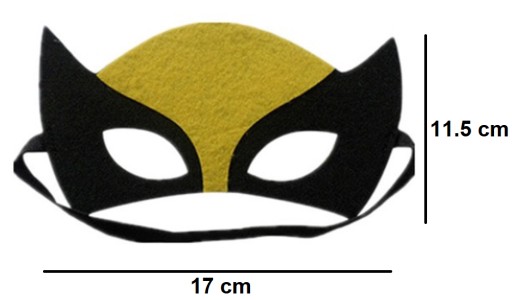 FILTOVÁ MASKA WOLVERINE SUPERHRDINOVÝ OUTFIT DISPOSSIEM NARODENINOVÝ KROJ