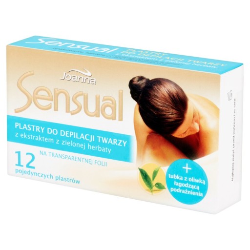 Depilačné pásiky Joanna SENSUAL s extraktom Z