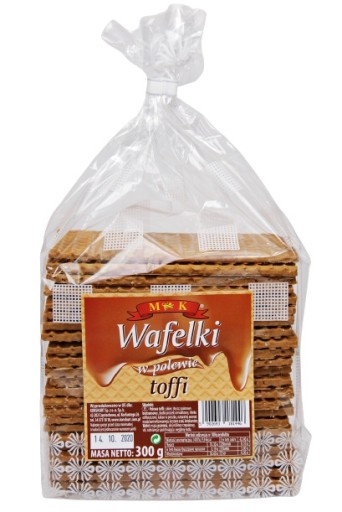 M&K WAFFLE S OBALOM TOFFI 300G