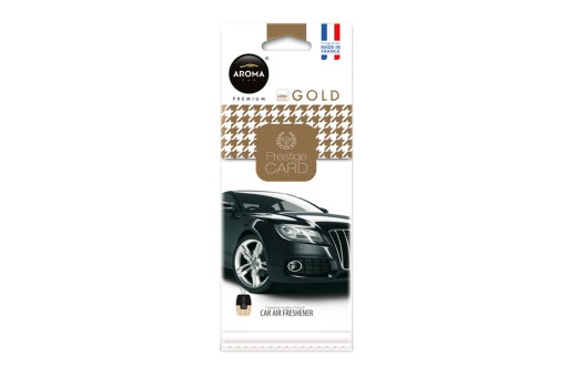 AROMA VÔŇA DO AUTO PRESTIŽNÁ KARTA ZLATÝ PRÍVESOK PREMIUM VÔŇA