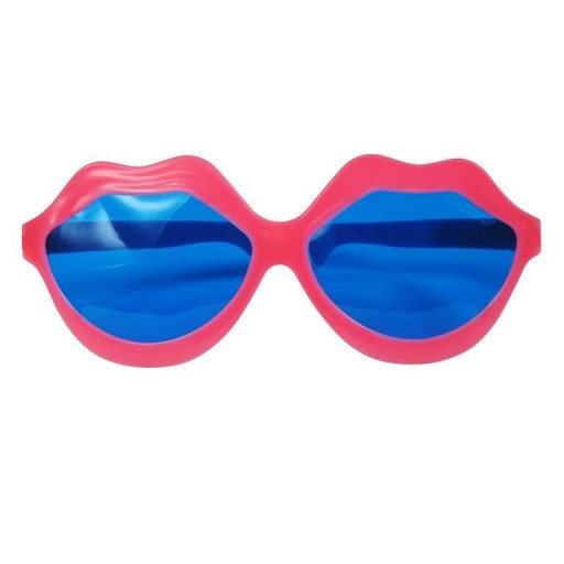 MEGA VEĽKÉ FUNNY GLASSES PINK PERY PARTY