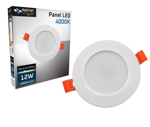 DOWNLIGHT LED PANEL stropné svietidlo 12W Okrúhle