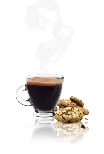 Šálka na kávu na espresso 85 ml s uškom