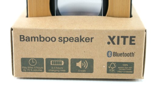 XITE BAMBOO SPEAKER 5W kompaktný prenosný reproduktor