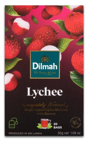 Dilmah Black Lichee Tea 20 vrecúšok