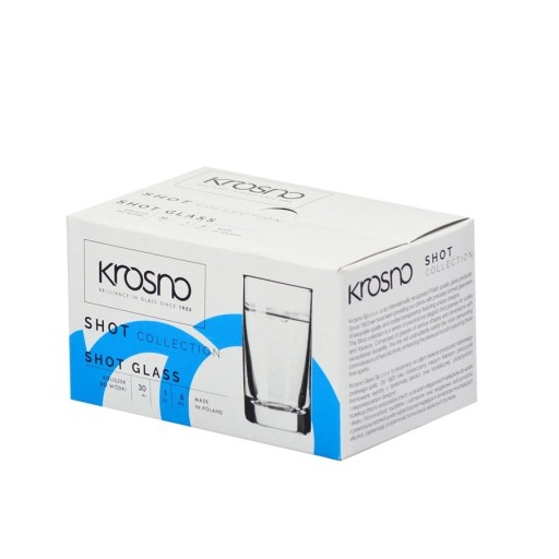 Shot/Lif Vivat poháre na vodku 30ml 6ks Krosno