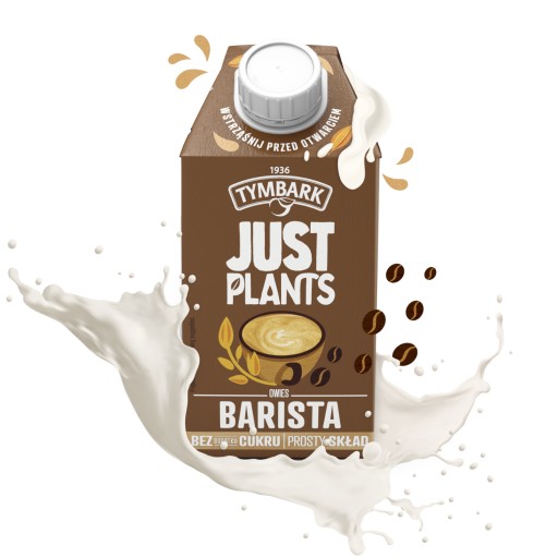 Barista Tymbark Just Plants rastlinný nápoj 0,5l