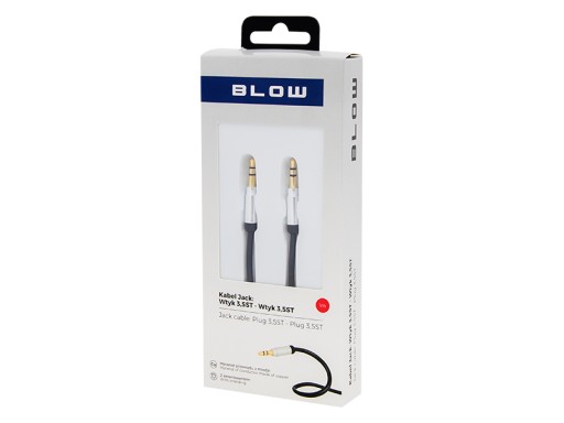 SILNÝ AUX MINIJACK KÁBEL STEREO ZÁSTRČKA 3,5MM 1,5M