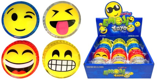 JOJO YO-YO SMILE 5,5CM ARKÁDOVÁ HRA ŽIARENÁ