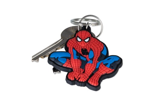Gumený darček ku dňu detí Marvel Spider-Man Keychain