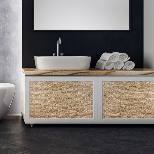 Nálepka na dekoračný nábytok z dyhovej fólie na skrinky Stôl so šírkou 45 cm DIY