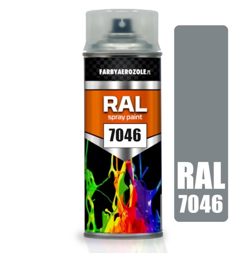 AKRYLOVÝ LAK V SPREJ RAL 7046 MATNÝ ŠEDÝ