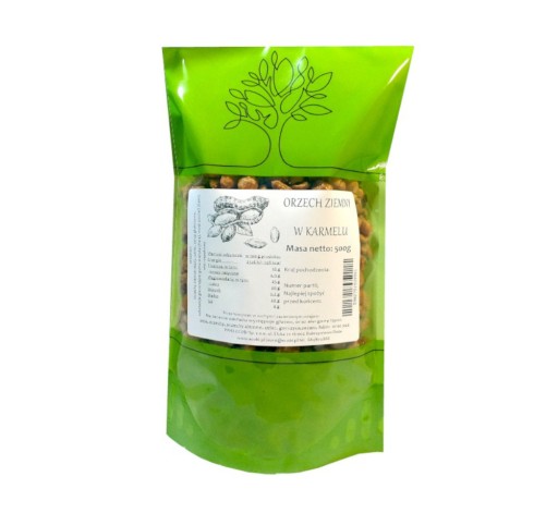 ARAŠIDOVÉ S KARAMELOM arašidy 500g ECOBI