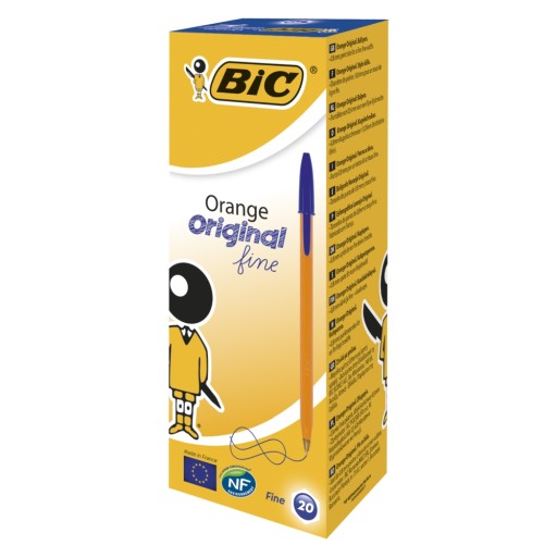 BIC ORANŽOVÝ GUĽOVÝ BOD MODRÁ 1 KS.