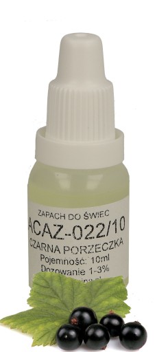 PARAFÍNOVÁ SVIEČKOVÁ VÔŇA ČIERNA RÍBEZLE 10 ML