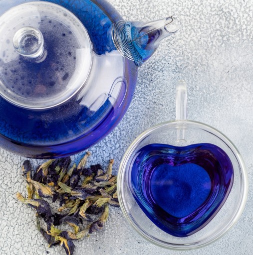 CLITORIA TERNATEŃSKA FLOWERS ČAJ VÝBORNÁ CENA 25g
