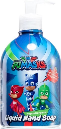 PJ Masks tekuté mydlo PJ Masks hypoalergénne jahodové vegánske 500ml