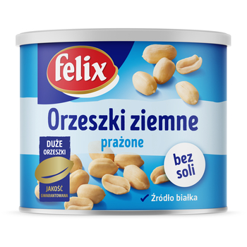 1x 140g FELIX Arašidy pražené bez soli