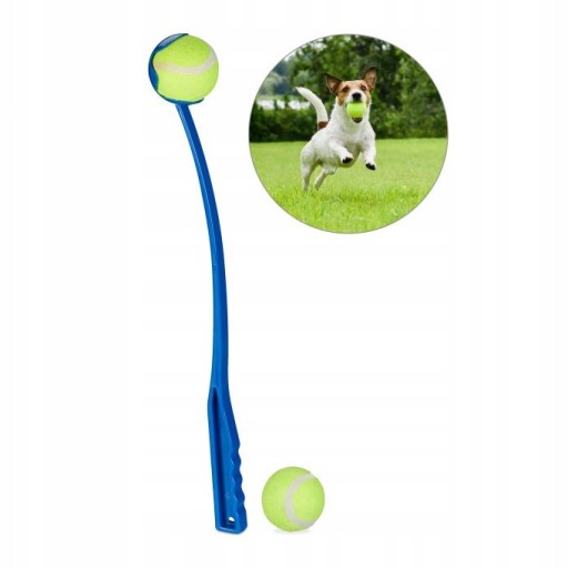 ODPAĽOVAČ LOPTIEK PRE PSOV HÁDZANÁ HRAČKA 48cm