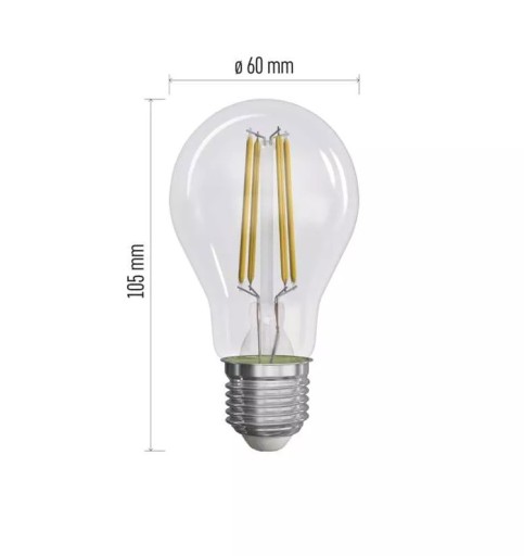 Emos ZF5147 LED žiarovka A60/E27/3,8W 60W
