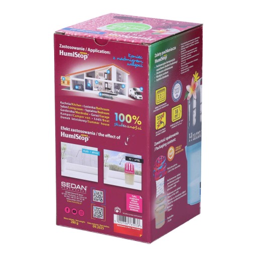 HumiStop Aroma absorbér vlhkosti Kvetinová vložka