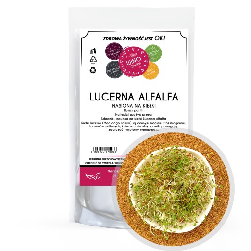 Klíčky - Alfalfa Alfalfa - 100g Semená na klíčky