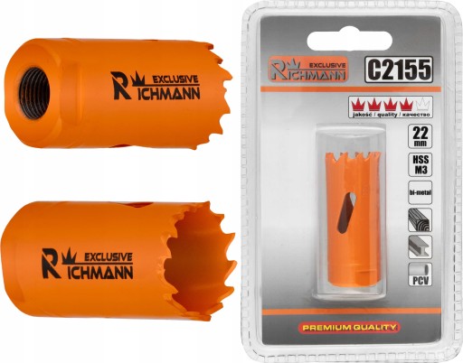 RICHMANN BIMETALOVÁ HSS OTVOROVÁ PÍLA M3 22 MM C2155
