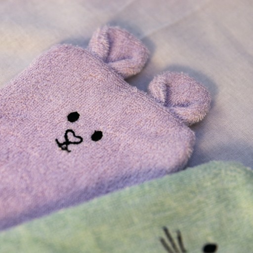 BAMBUSOVÁ VAŇOVÁ UMÝVAČKA Modrá BABYONO