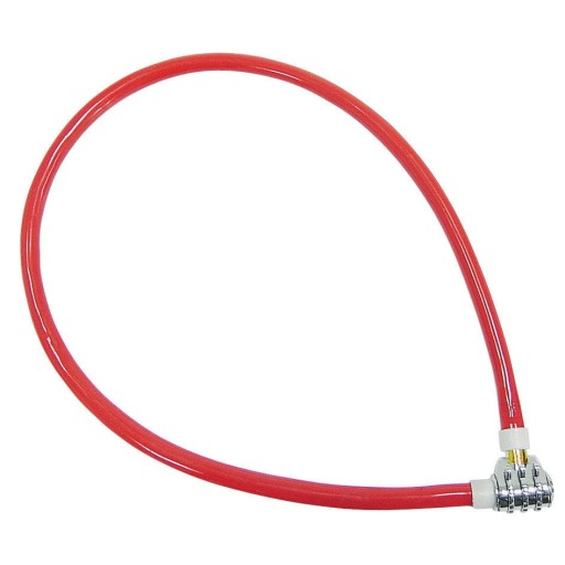 24905 Oceľové lanko proti krádeži s 3-miestnou kombináciou, 550 mm