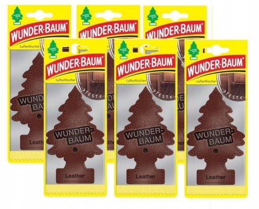 Kožený klasický vianočný stromček WUNDER BAUM